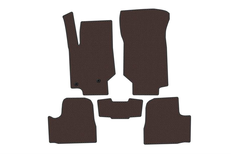 Peugeot 208 2019– Carsuit rubberen automatten (Benzin, bruin) Image