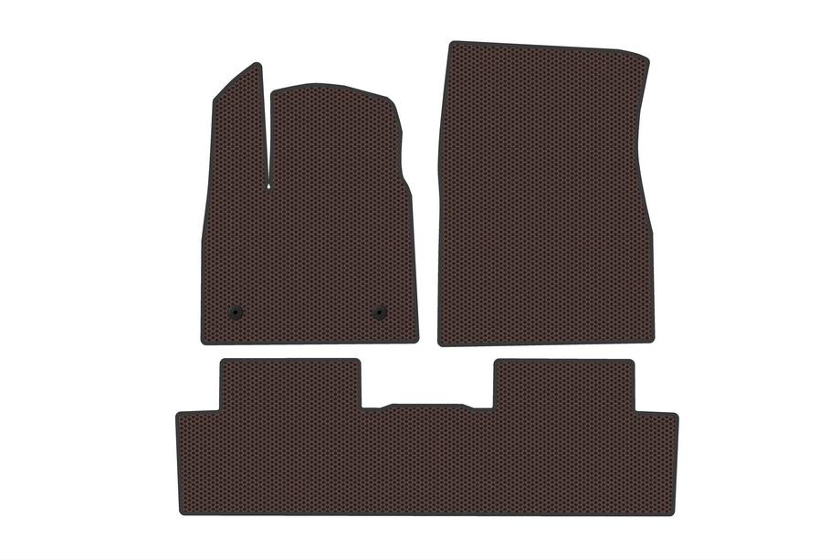 Renault Megane E-Tech 2022– Rubberen automatten Carsuit (Bruin) Image