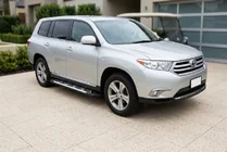 Toyota Highlander 2008–2013 Sunrise side steps (set van 2, aluminium) foto 1