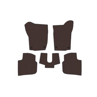 Rubberen automatten Carsuit (Bruin) Seat Toledo 2012–2019 foto 1