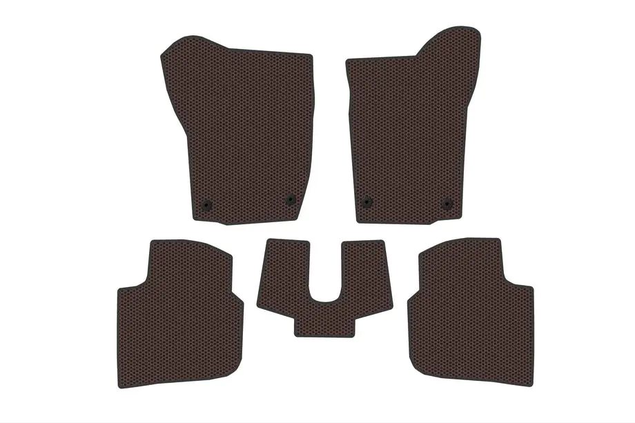 Seat Toledo 2012–2019 Rubberen automatten Carsuit (Bruin) Image