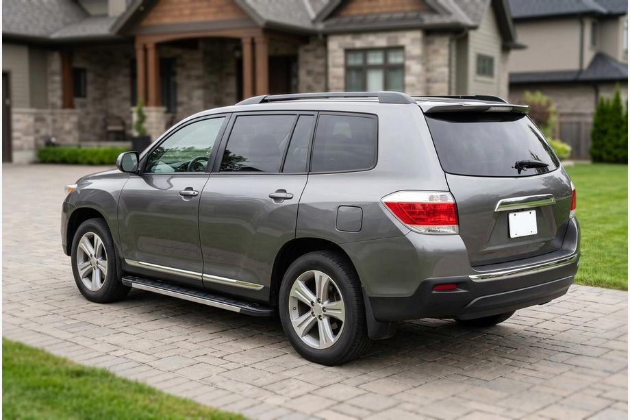 Toyota Highlander 2008–2013 Zijtreden RedLine V1 (2 stuks, aluminium) Image