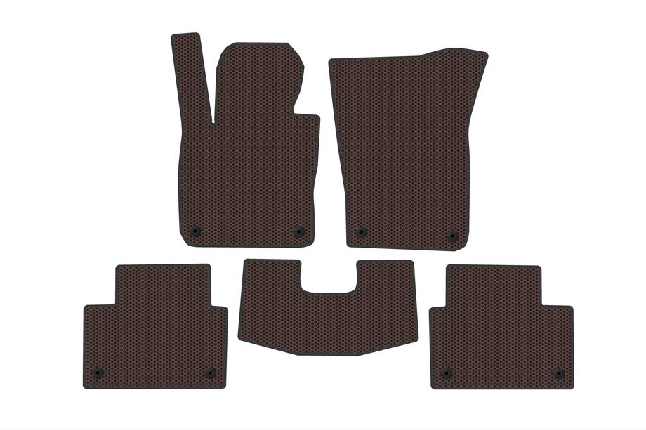 Volvo V60 2019– Rubberen automatten Carsuit (SW, bruin) Image