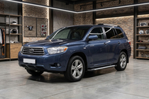 Toyota Highlander 2008–2013 Side steps Line (2 stuks, aluminium) foto 1