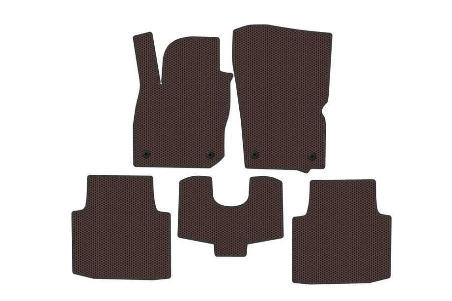 Volkswagen Passat B9 2023– Rubberen automatten Carsuit (SW, bruin) Image