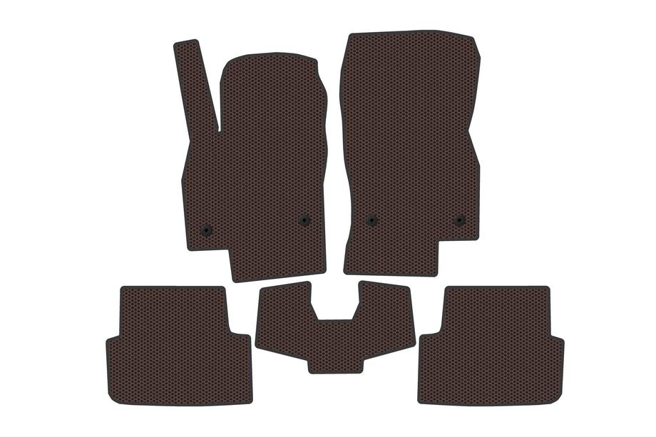 Volkswagen Taigo 2020– Rubberen automatten Carsuit (Bruin) Image