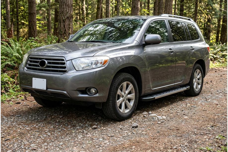 Toyota Highlander 2008–2013 Duru side steps (2 stuks, aluminium) Image