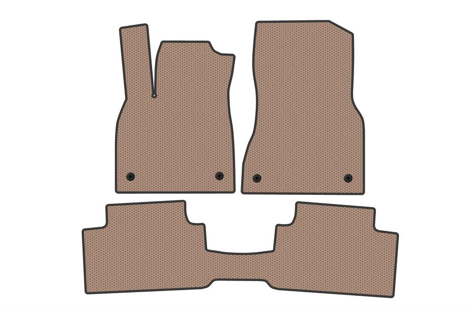Audi Q6 2022– Rubberen automatten Carsuit (Beige) Image