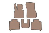 BMW 2 Serie Active Tourer F45/F46 2014–2021 Carsuit rubberen vloermatten voor het interieur (2 rijen, voor F46, beige) foto 1