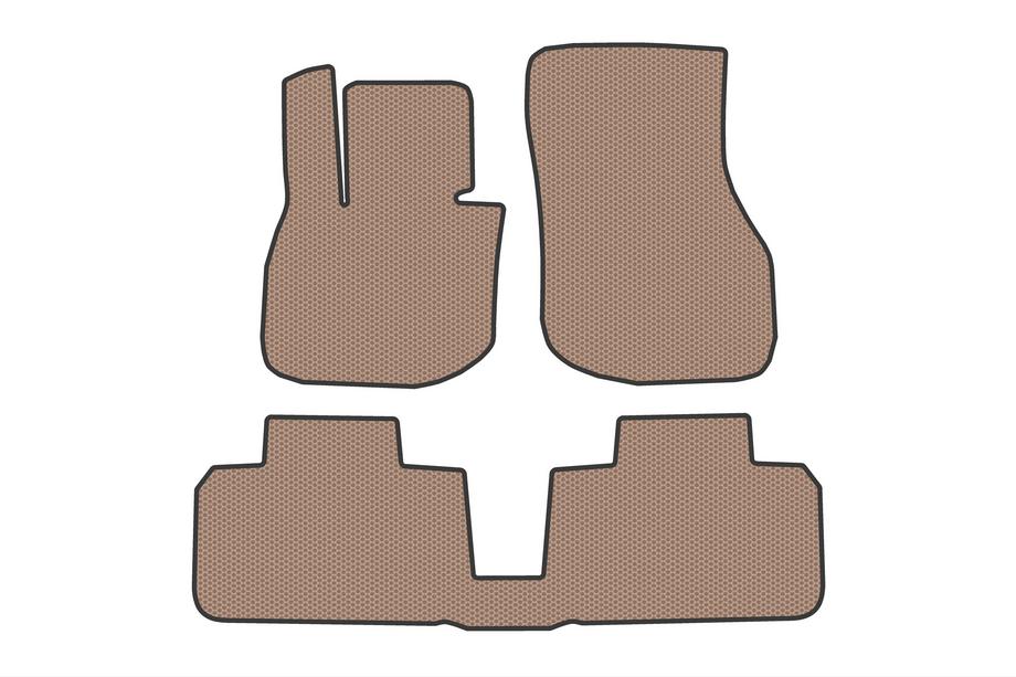 BMW X1/iX1 (U11) 2022– Rubberen automatten Carsuit (voor IX1, beige) Image