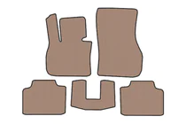 BMW X1/iX1 (U11) 2022– Carsuit rubberen vloermatten (voor X1, beige) foto 1