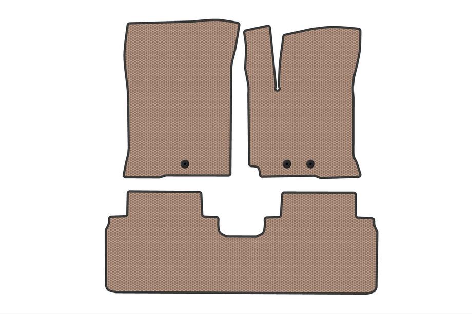 Hyundai IX-20 2010–2019 Rubberen automatten Carsuit (Beige) Image