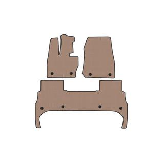 Rubberen automatten Carsuit (Beige) foto 1