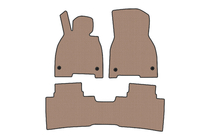 Mercedes EQS 2021– Rubberen automatten Carsuit (Beige) foto 1