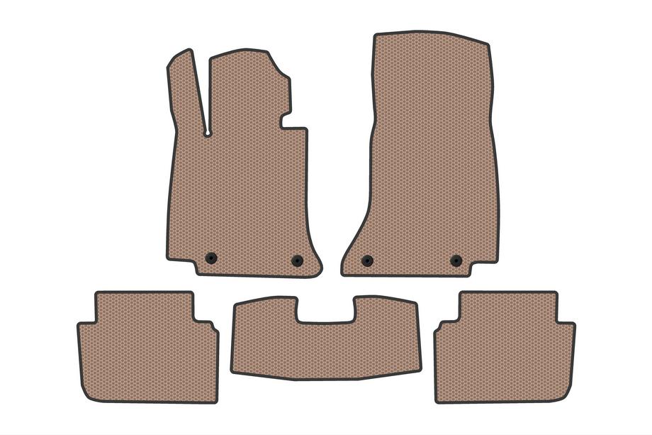 Mercedes CLE C236/A236 2024– Rubberen automatten Carsuit (Beige) Image