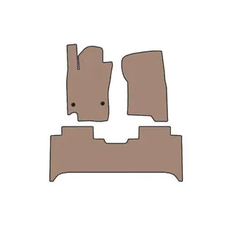 Rubberen automatten Carsuit V2 (Beige) foto 1