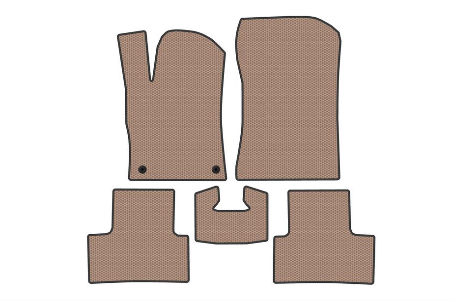 Peugeot 308 2021– Rubberen automatten Carsuit (Beige) Image