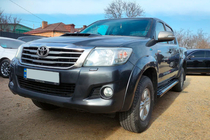 Toyota Hilux 2006–2015 Sunrise side steps (set van 2, aluminium) foto 1