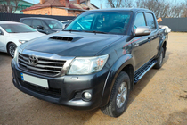 Toyota Hilux 2006–2015 Sunrise side steps (set van 2, aluminium) foto 3