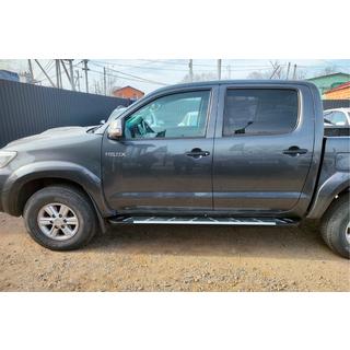 Sunrise side steps (set van 2, aluminium) Toyota Hilux 2006–2015 foto 4