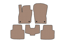Skoda Superb 2024– Rubberen automatten Carsuit (SD, beige) foto 1