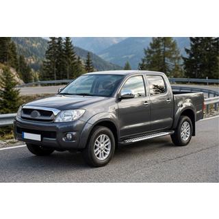 Side steps Line (2 stuks, aluminium) Toyota Hilux 2006–2015 foto 1