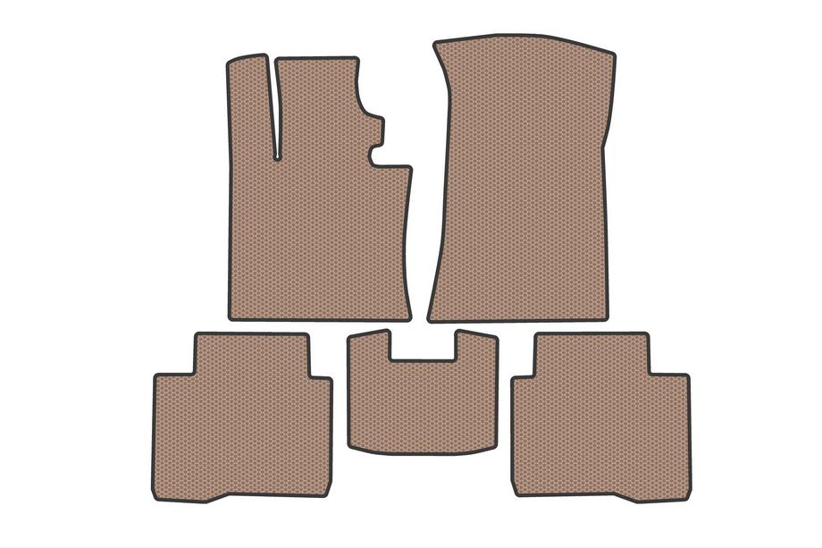 SsangYong Torres 2022– Carsuit rubber automatten (benzine, beige) Foto 1
