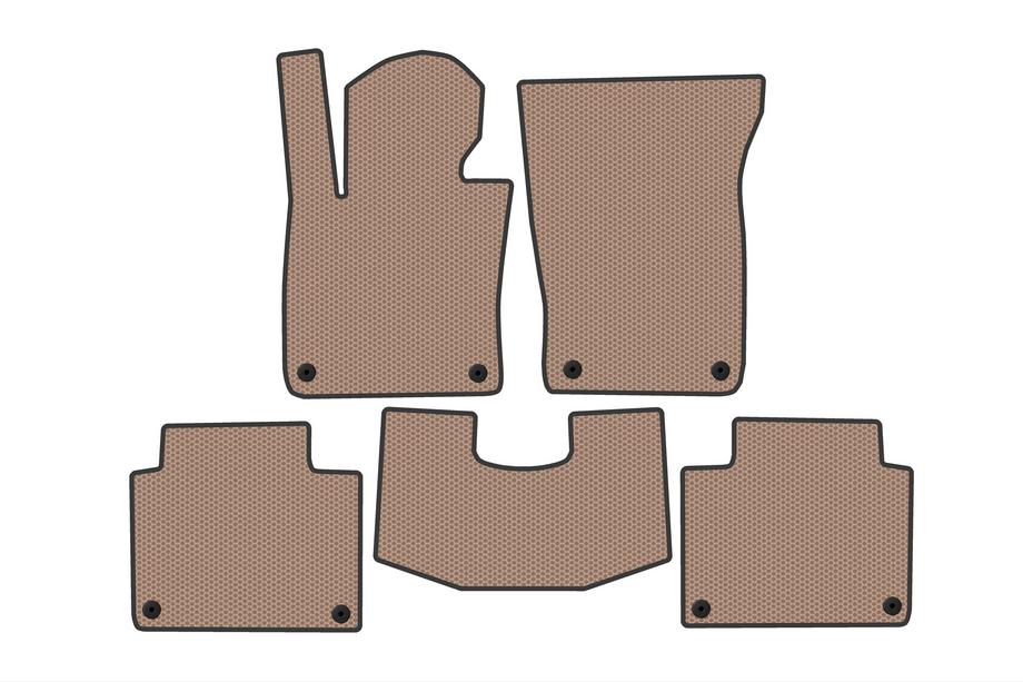 Volvo S90/V90 2016– Rubberen automatten Carsuit (SW, beige) Image