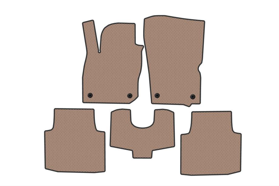 Volkswagen Passat B9 2023– Rubberen automatten Carsuit (SW, beige) Image