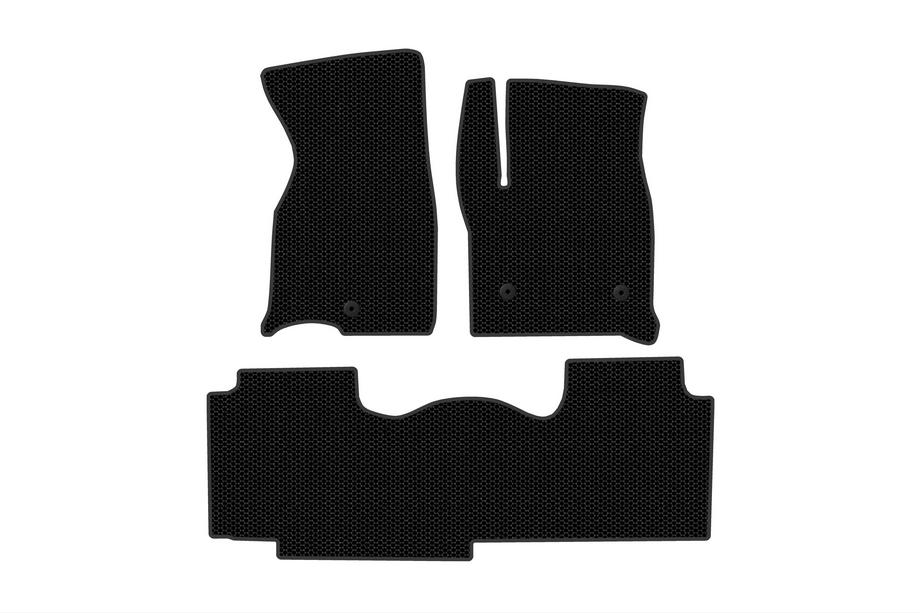 Chevrolet Tahoe 2020– Carsuit rubberen automatten (2 rijen, zwart) Image