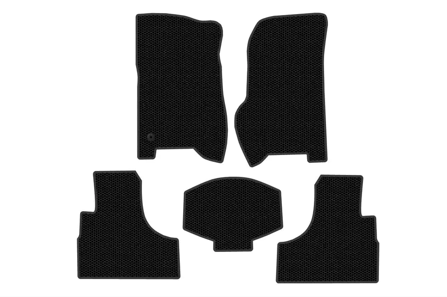 Jeep Cherokee/Liberty 2002–2007 Rubberen automatten Carsuit (Zwart) Image