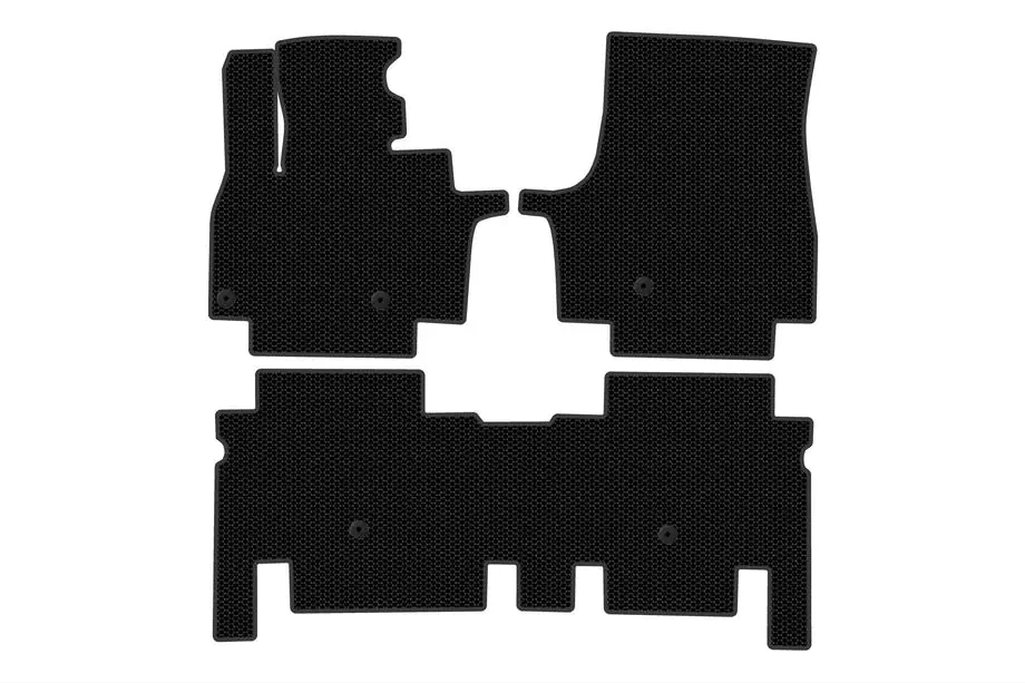 KIA EV9 Carsuit rubberen automatten (2 rijen, zwart) Image