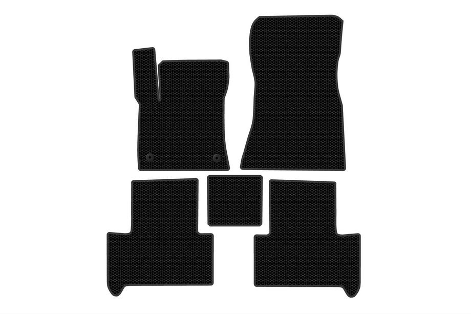 Mercedes EQB 2021– Rubberen automatten Carsuit (Zwart) Image