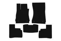 Mercedes S-class W221 2005–2013 Rubberen automatten Carsuit (Short, zwart) foto 1