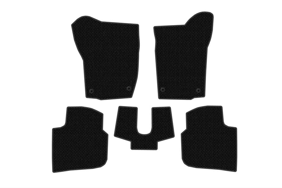 Seat Toledo 2012–2019 Rubberen automatten Carsuit (Zwart) Foto 1