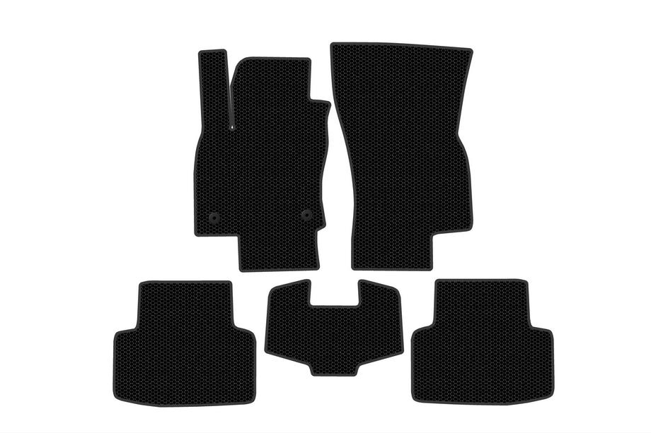 Volkswagen Taos/Tharu 2018–2024 Rubberen automatten Carsuit (Zwart) Image