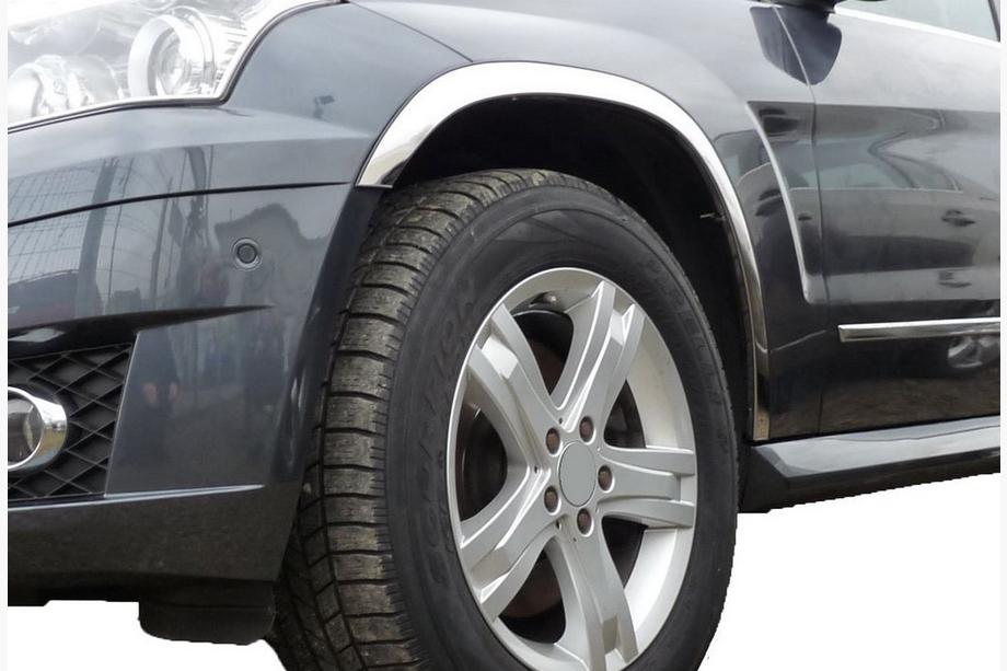 Mercedes GLK-klasse X204 2008–2015 Afgeprijsd Wielkastlijsten (4 st., RVS) Image