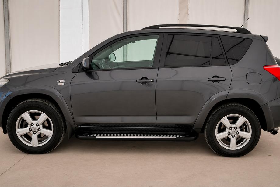 Toyota Rav 4 2006–2013 Side steps Line (2 stuks, aluminium) Image