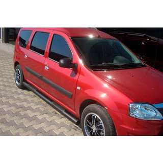 Sidebars Black (2 st., RVS) Lada Largus 2012– foto 1
