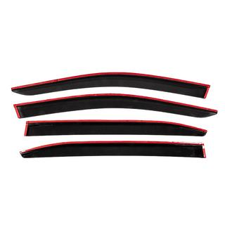 Raamdeflectoren met chromen sierlijst (4 stuks, Sunplex Chrome) Citroen C5 Aircross 2017–2025 foto 4