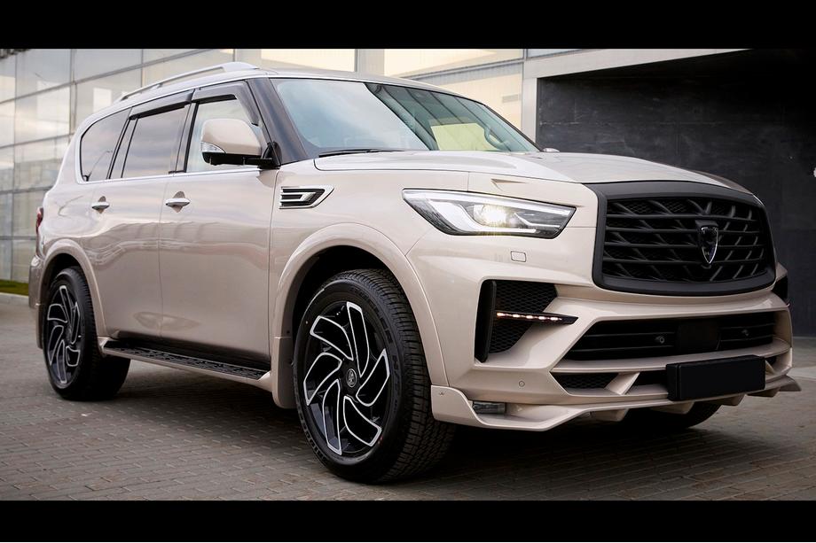 Infiniti QX80 2013–2024 LRT-Design bodykit (voor 2018-2024) Foto 11