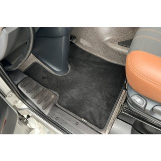 Premium stoffen automatten (Zwart) DAF XF106 2013–2017 foto 1