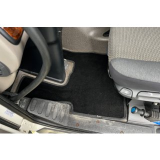 Premium stoffen automatten (Zwart) DAF XF105 2005–2013 foto 3