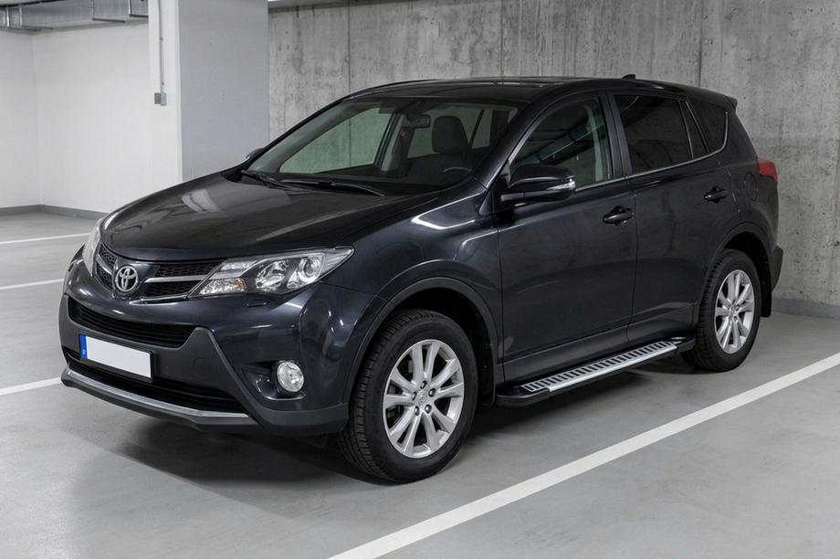 Toyota Rav 4 2013–2018 Side steps Line (2 stuks, aluminium) Image