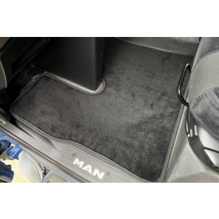Premium stoffen automatten (Zwart) foto 1