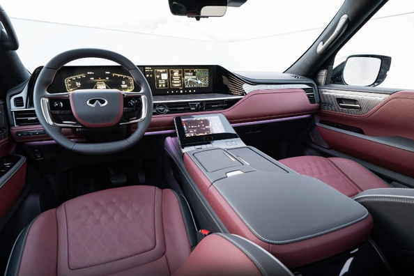Infiniti QX80 tweede generatie: technische specificaties, uitrusting, foto's Foto 5