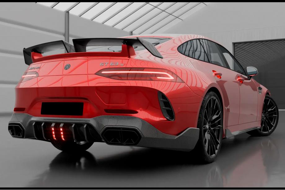 Mercedes AMG GT 4 X290 2018– LRT Carbon bodykit (voor GT63 2018-2022) Foto 7