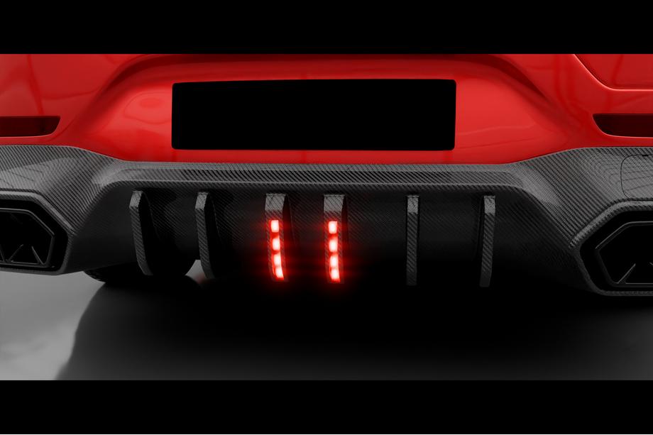 Mercedes AMG GT 4 X290 2018– LRT Carbon bodykit (voor GT63 2018-2022) Foto 5