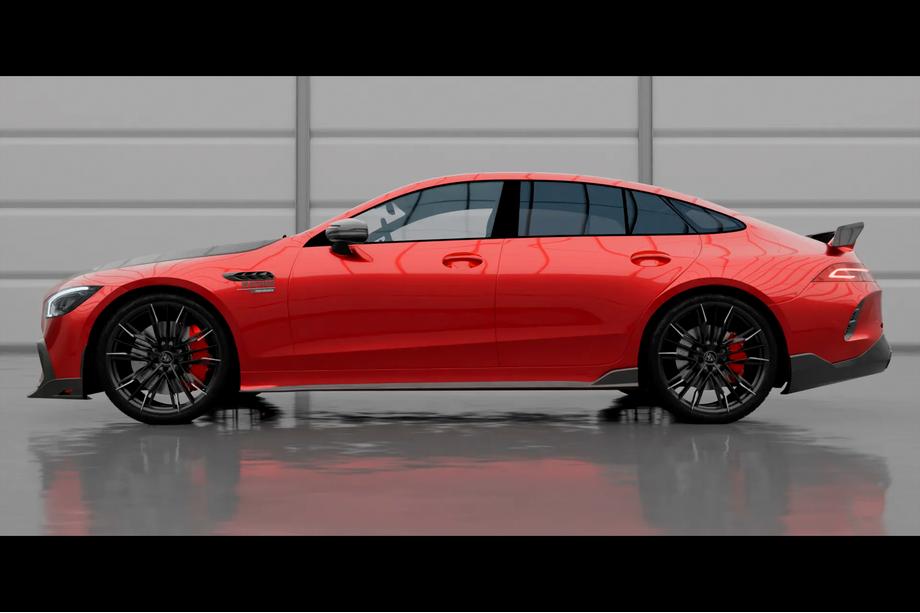 Mercedes AMG GT 4 X290 2018– LRT Carbon bodykit (voor GT63 2018-2022) Foto 11