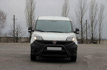 Fiat Doblo II 2010–2022 Bullbar WT022 Black (roestvrij staal) foto 1
